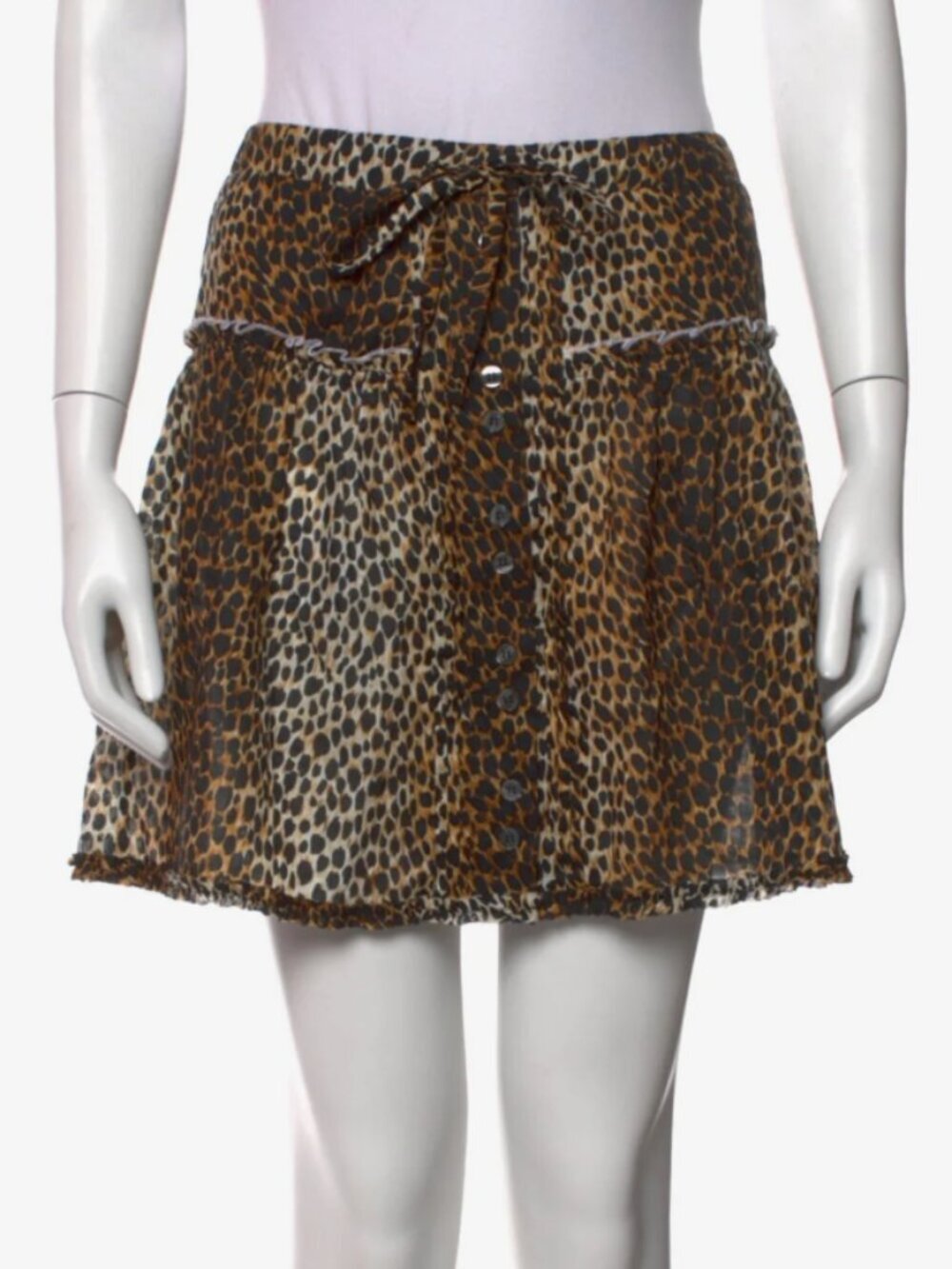 D&G Vintage Leopard Mini Skirt